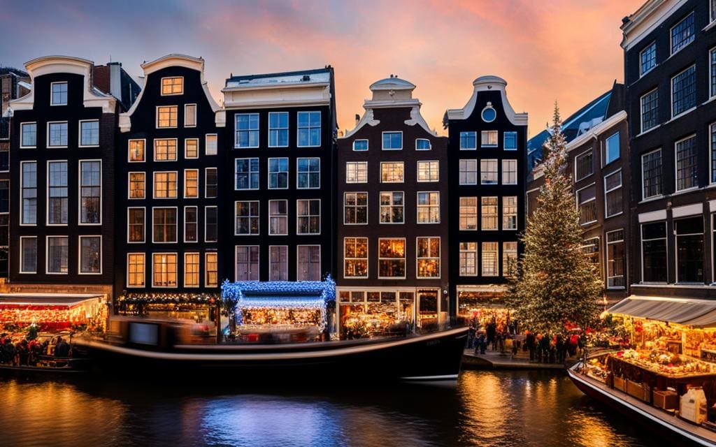 Kerstmarkt in Amsterdam