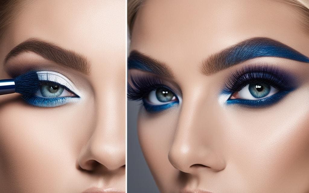 blauwe mascara tips