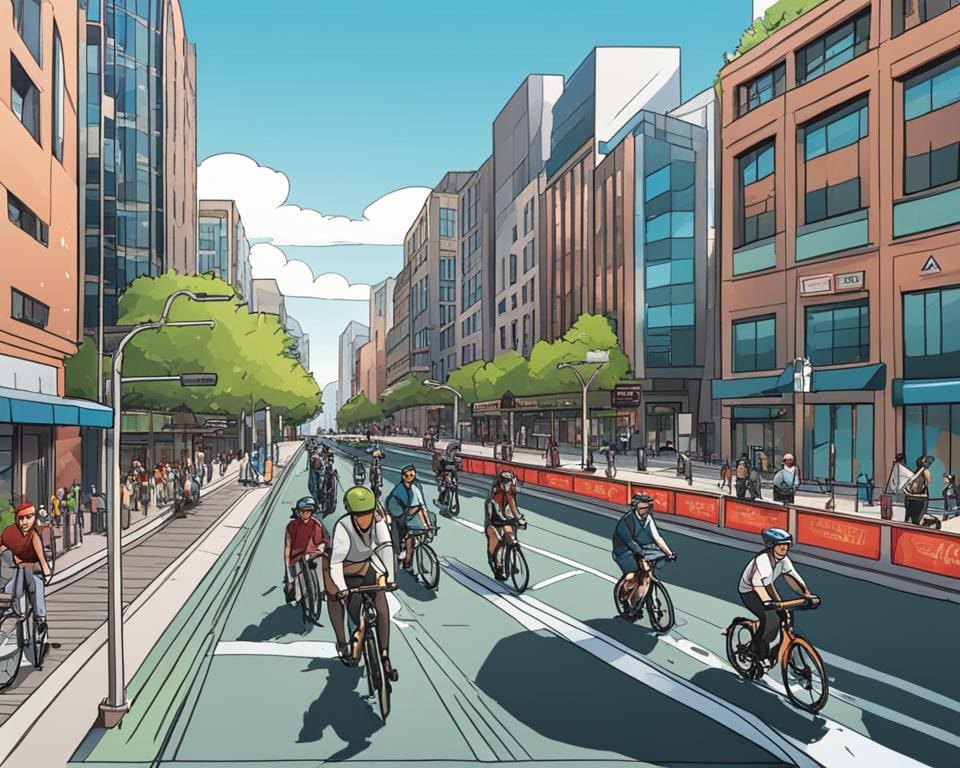 e-bike infrastructuur in steden