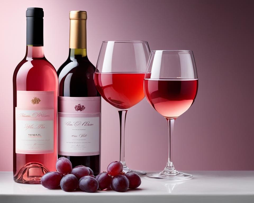 Het verschil tussen rode, witte en rose wijn