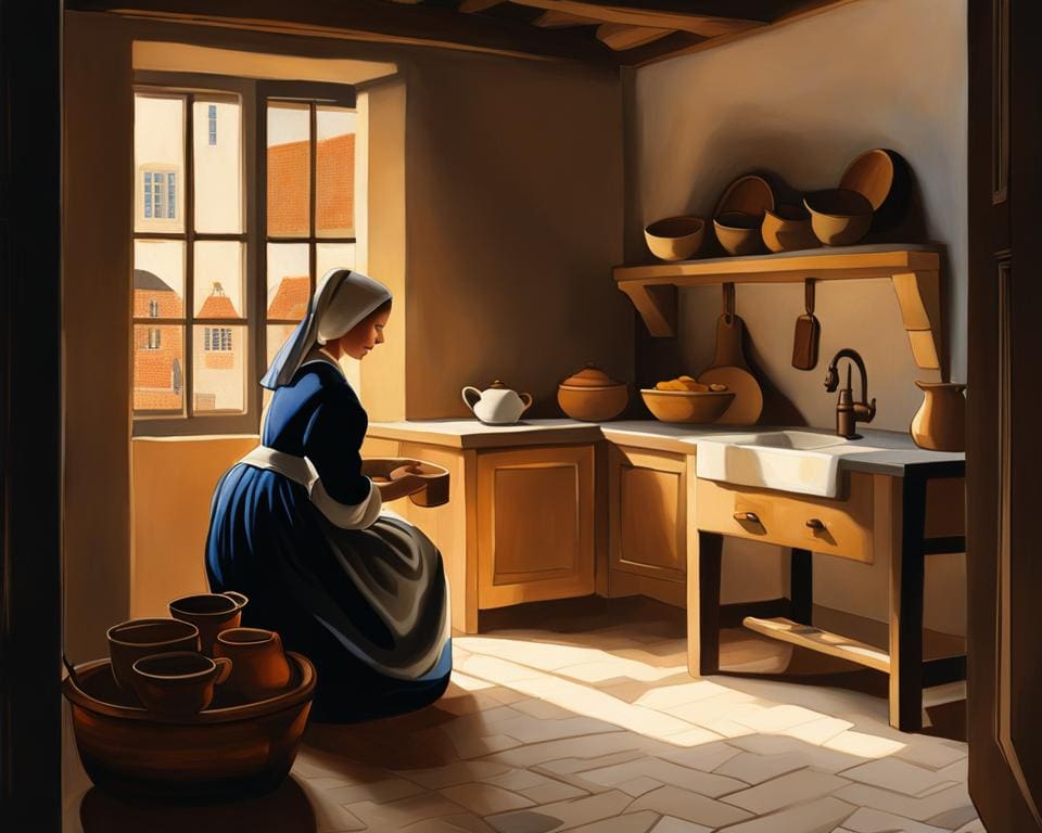 Rijksmuseum: Het Melkmeisje van Vermeer
