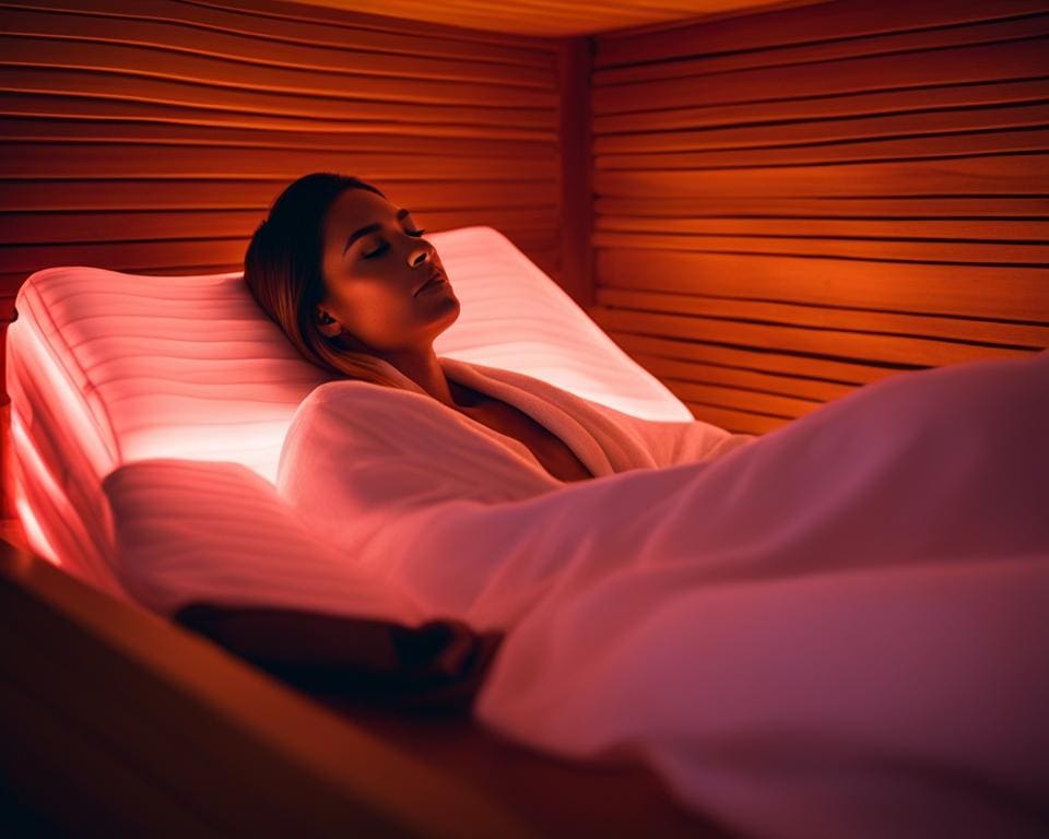 ontspanning met infrarood sauna dekens