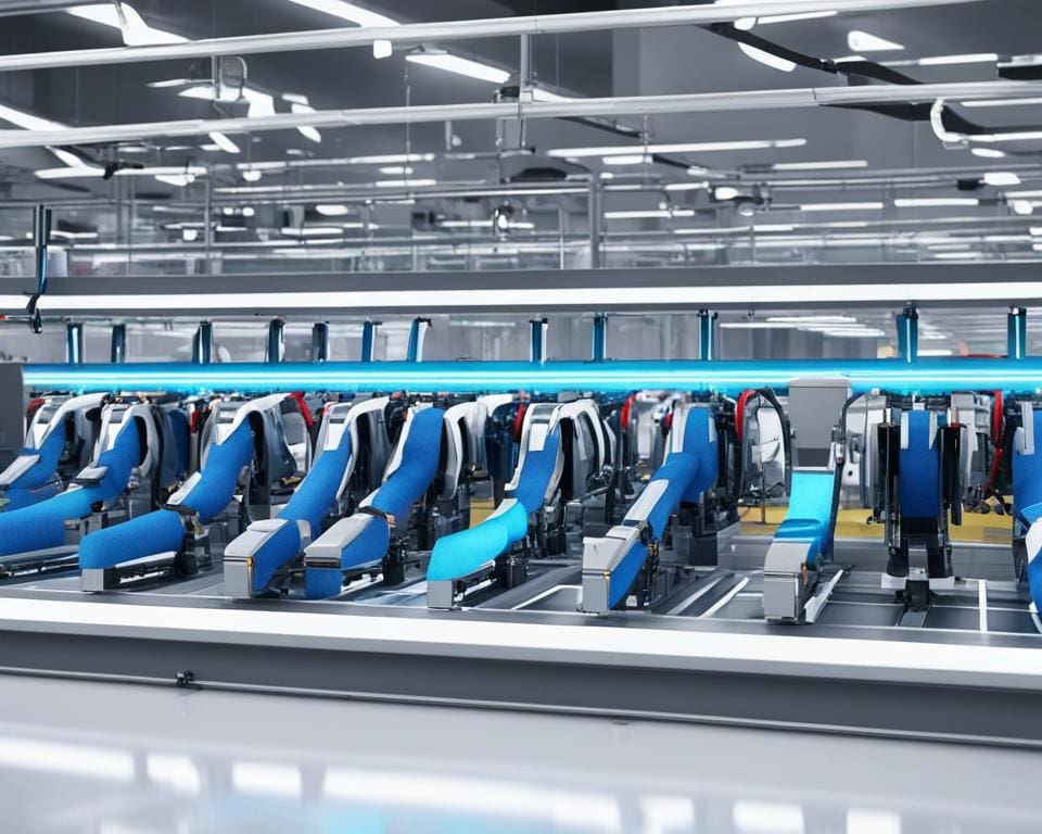 Automatisering in de kledingindustrie