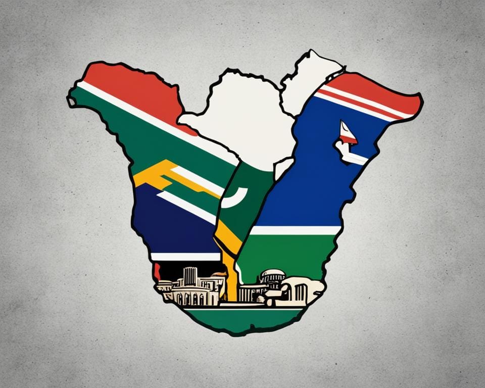 functie van drie hoofdsteden in Zuid-Afrika