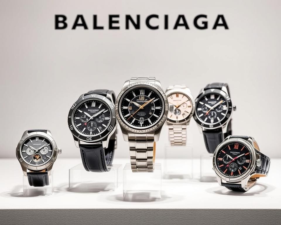 Balenciaga horloges: Luxe en functionaliteit in één