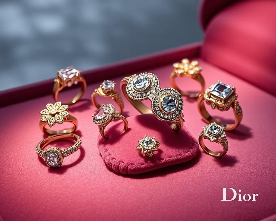 Dior ringen voor stijlvolle gelegenheden