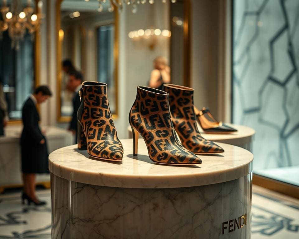 Fendi schoenen: Voor een opvallende en luxe verschijning