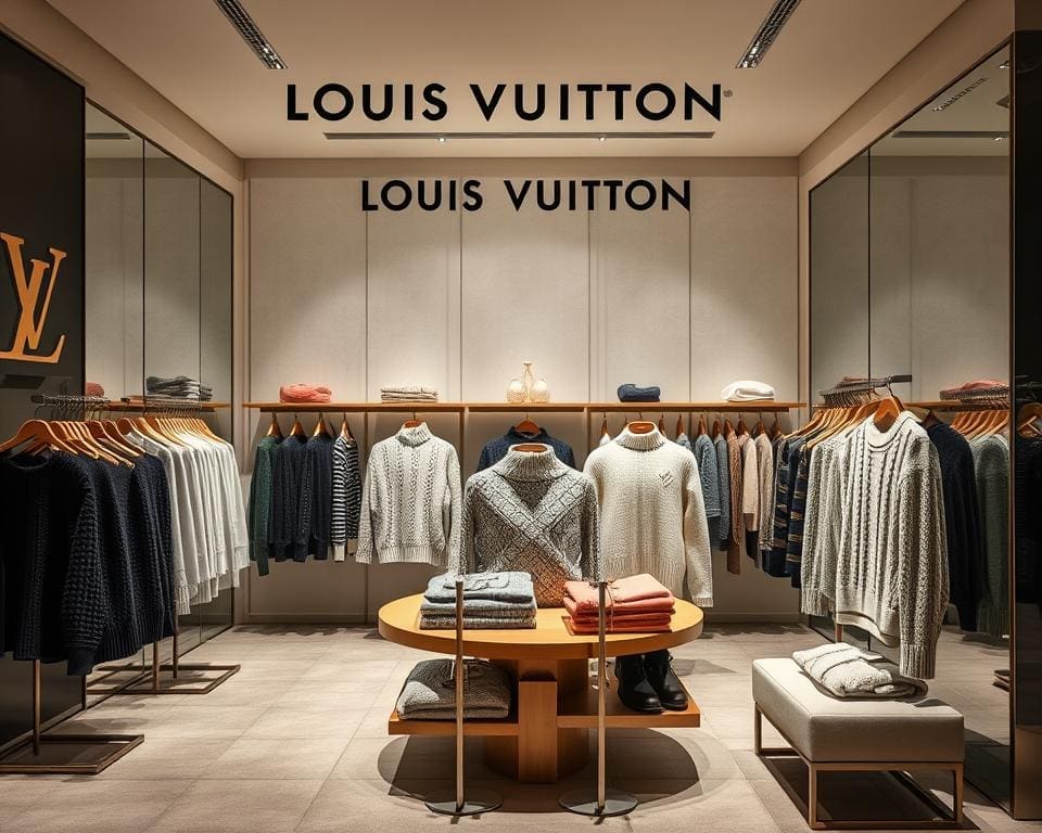 Louis Vuitton truien: Luxe knitwear voor elke dag