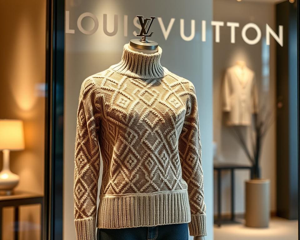 Louis Vuitton truien: Luxe knitwear voor koude dagen