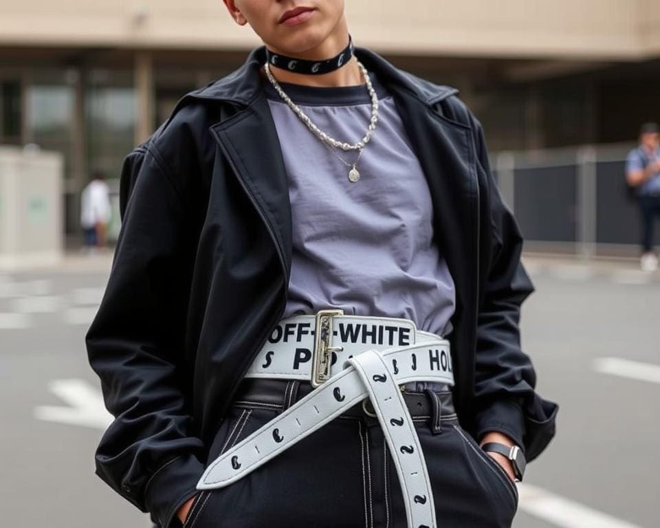 Off-White riemen: Voor een edgy, moderne look