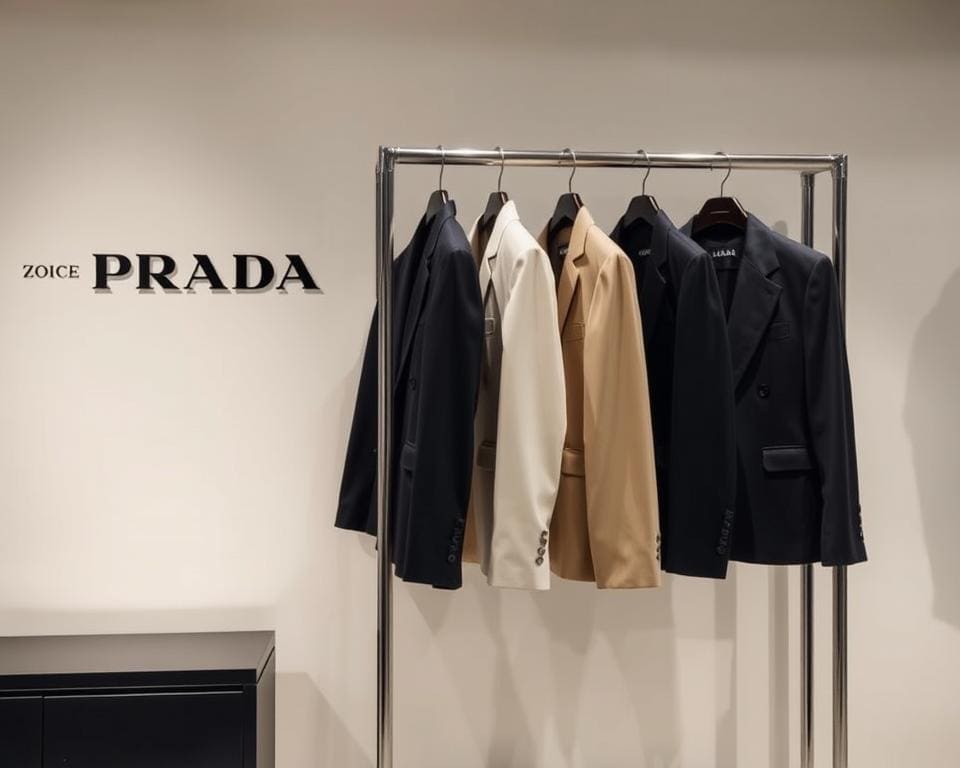 Prada blazers: Voor een tijdloze, verfijnde look