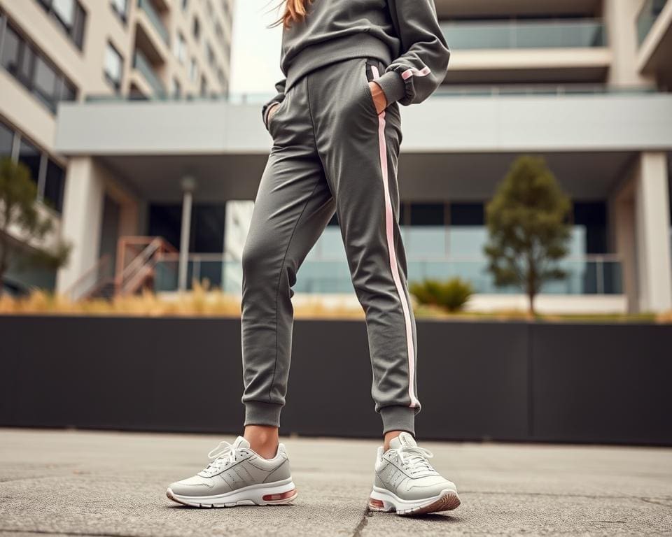 Stijlvolle athleisure outfit met sneakers