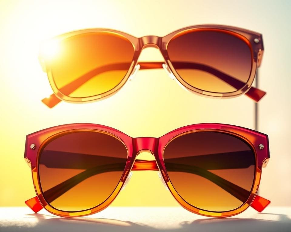 UV-bescherming in fashionable sunglasses