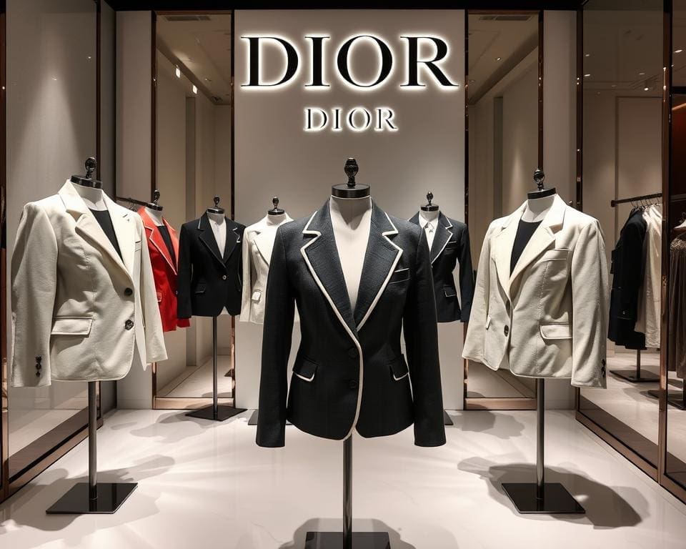 iconische stijlen van Dior blazers