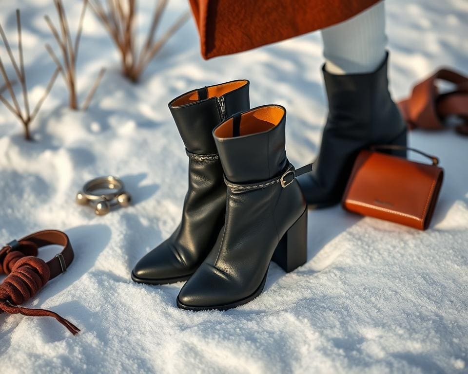 trendy schoenen in de winter collectie van Celine