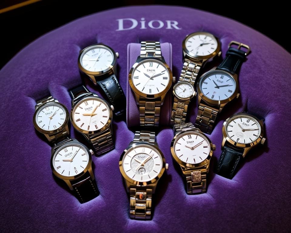 verschillende Dior horloges