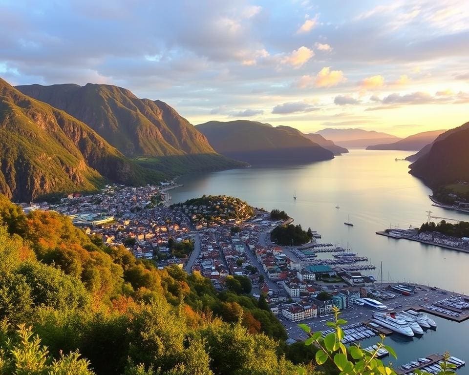 Bergen: fjorden, bergen en een levendige sfeer