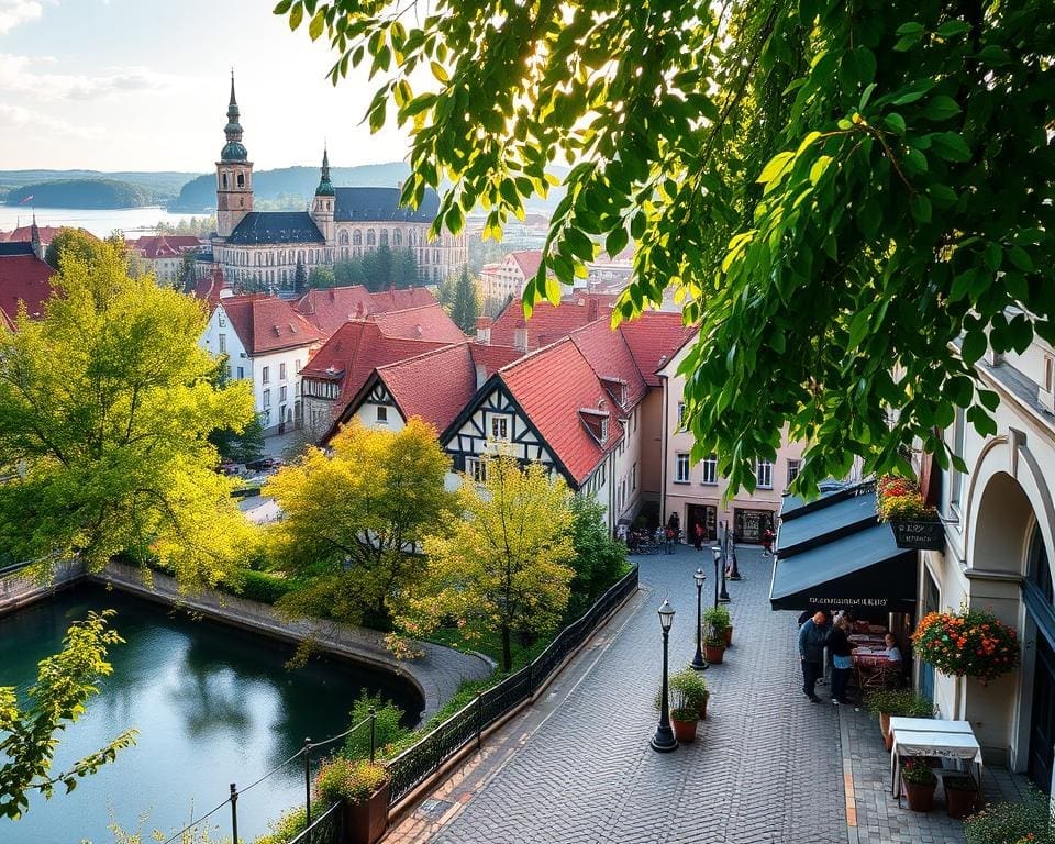 Ljubljana: een mix van groen en charmante straatjes