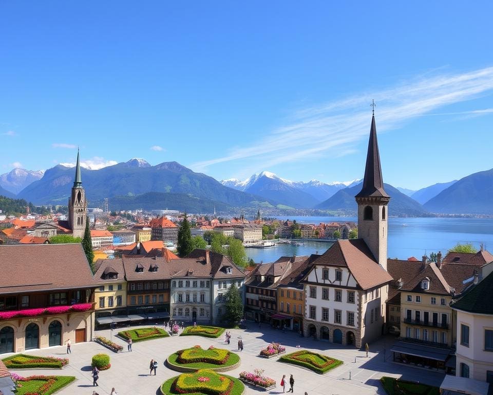 Luzern: tussen Alpenlandschappen en historische pleinen