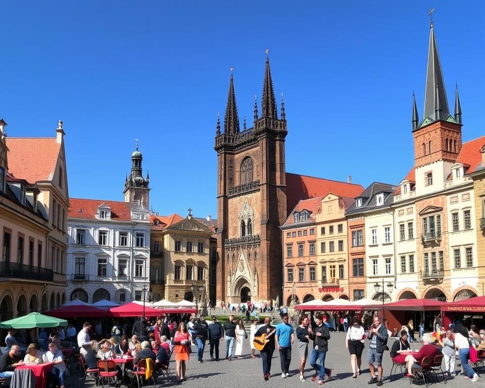 Oude stad Krakau en culturele evenementen