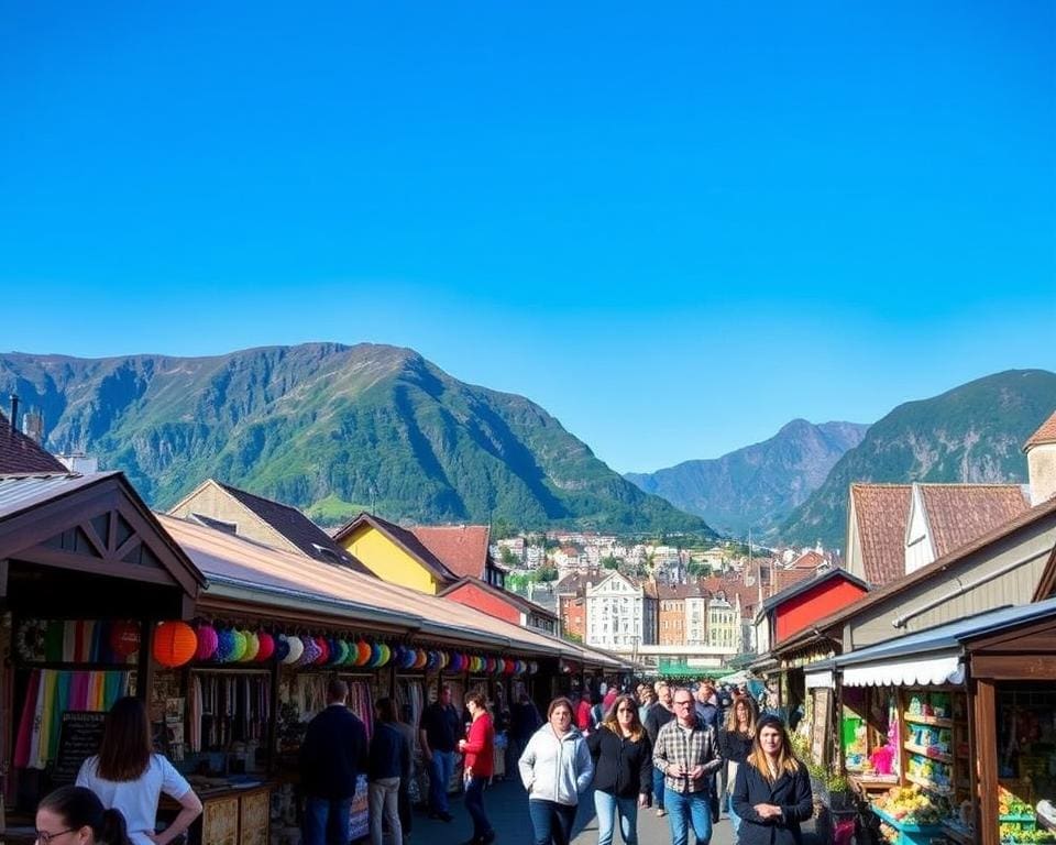 culturele markten en adembenemende natuur in Bergen